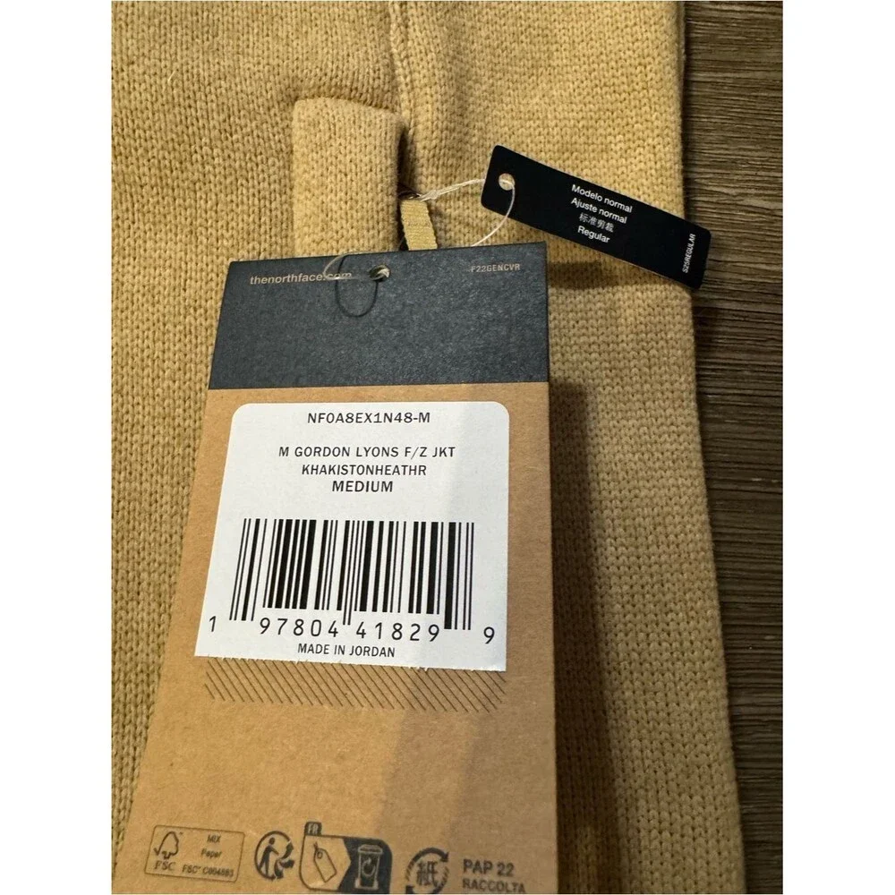 The North Face Gordon Lyons Tan Fleece Jacket